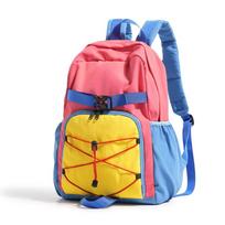 Contrast Color Outdoor Backpack Lightweight Waterproof Travel Backpack mėlyna