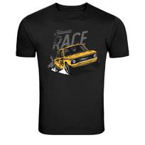 Classic Race Vintage Car Drift Graphic T Shirt Motorsport M