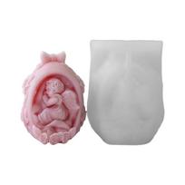 Poratble DIY Baby Angel Eggs Silicone Mold Suitable For Easter Decorations And Scented Candle Crafting 1