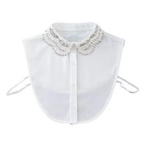 Elegant False Collar Embellished With Crystals Stylish Detachable Apparels Accessory For Tops Cardigans Event balta