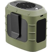 USB Waist Fan 8000 mAh Portable Waist Fan Personal Fan Belt Fan for Air Conditioning Jacket, Camping, Fishing, Cycling, Travel (Army Green)