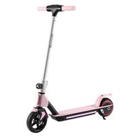 Simate S2 Saugus elektrinis paspirtukas vaikams 130W variklis 24V2.5Ah baterija 14KM/H maksimalus greitis 6.5 colių ratai Lauko žaidimams Sulankstomas E-paspirtukas rožinė