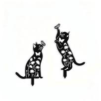 Garden Stake Decoration - Animal Yard Sign - or Resin Outdoor Ornament