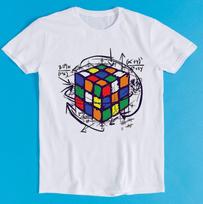 Rubiks Cube Solution Puzzle Algorithm Humorous Hilarious Witty Humor Funny Meme Gift Tee Gamer Cult Music T-Shirt 2198 M
