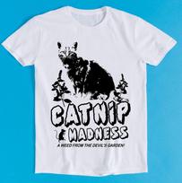 Catnip Madness Cat Public Enemy Funny Style Meme Cult Movie Music Gift Tee T-Shirt K1185 S