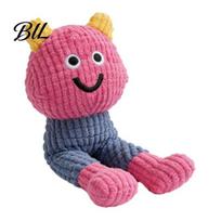 Cute Cat Toy Crinkle Sound Catnip Chew Interactive Plush Waffle Shape Kitten Teething for Indoor Cats Biting Entertainment Design