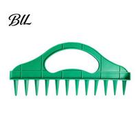 Bean Seeds Planter Tool 12-Hole Soil Digger Garden Dibber Spacing Planting Aid for Easy Raised Bed Box Use Hand 1pc