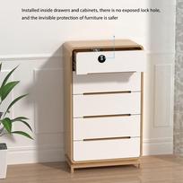ABS Drawer Lock Digital Keypad Smart Cabinet Lock Safety Electronic Cabinet Lock  Cupboard
