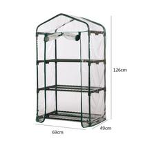 Replacement Greenhouse Cover Waterproof Clear Tarp Heavy Duty Greenhouse Cover Outdoor Garden Plant Flower Cover for Protecting