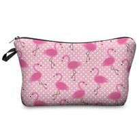 Women Print Cosmetic Bag Toiletries Organize Travel Storage Case ARI