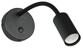 Šviestuvas sieninis Reality Taryn, GU10, 1 x 5 W, juoda sp.