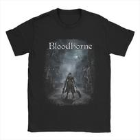 Bloodborne Dark Souls T Shirt  Harajuku T Shirts Short Sleeve Classic Tops Summer Cotton O-Neck Oversized Tees S