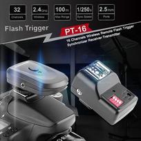 Digital Camera Accessories 16 Channels Wireless Remote Flash Trigger Synchronizer Receiver Transmitter CHINA