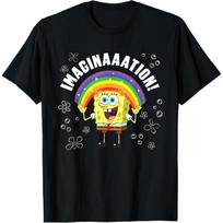 SpongeBob SquarePants Imagination! T-Shirt S juoda