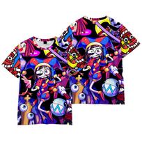 Women Men T-shirt The Amazing Digital Circus Anime Print Tshirt Summer Graphic Woman Man Clothing Fashion T Shirts XS