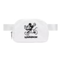 Lululemon X Disney Everywhere 1L Mickey Mouse Embroidered Zipper Shoulder Crossbody Bag Unisex Bag White LU9CC4S-0002 White/WHT