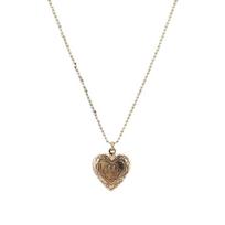 Heart Locket Necklace Alloy Material Party Jewelry Gift for Wedding Anniversary