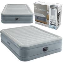 Pripučiamas čiužinys 203X152X46 cm su įmontuotu elektriniu siurbliu Intex 64824Nd