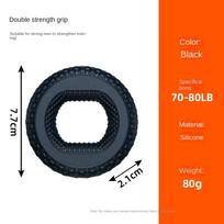 Silicone Hand Grip Strengthener Rings Hand Gripper Hand Grip Ring Hand Muscle Strengthener  Gym juoda
