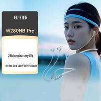 Edifier W280NB Pro Neckband Active Noise Cancelling Bluetooth Headphones