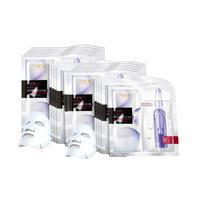 Loreal Paris The old version of the rejuvenates the skin with hyaluronic acid, hydrating and Ampoule Mask Upgraded Version-Scented-15 Pieces No Box ruda