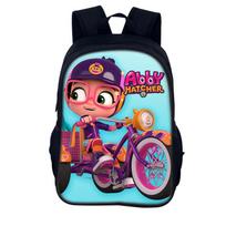Abby Hatcher Bookbag Notebook School Backpacks 3D Print Oxford Waterproof Boys/Girls Travel Student Backpacks