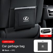 Magnetinis automobilio šiukšliadėžė Sulankstoma pakabinama laikymo krepšys Lexus GX460 Ct200h IS250 ES 220D IS200 Fsport GS GX IS LS LX NX RX UX CT juoda