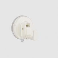 Modern Suction Cup Hook For Bathroom Kitchen Wall Mount With Strong Hold For Shower Towels Ivory