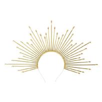 Crown Headband Goddess Halos Halloween Cosplay Hairband Elegant Hair Accessory 1