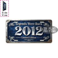 Vintažiniai Retro Legendos Gimusios Riboto Leidimo Aliuminio Skardos Ženklas Sienos Meno Dekoras Gimtadienio Dovana Garažui Barui Vyriškam Urveliui D 15x30cm(5.9x7.8inch)