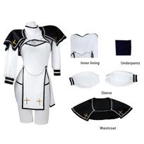 Female cosplay costumes, anime costumes, nun priest cosplay sets, Halloween cosplay parties, and anime exhibition costumes S