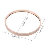 30 cm apvalus metalinis paveikslo rėmas Aliuminio lydinio Matinė apdaila Lengvas apvalus rėmas spaudiniams, aliejinei tapybai, drobės nuotraukų sienai auksinė