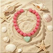 Acrylic Beaded Necklace Colorful Beads Women Jewelry Accessory  Party Accessory