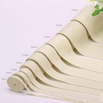 Webbing Ribbon Trimming Herringbone Fabric Craft Edging Sewing Trims Binding Tape Roll Cotton Bias beige-1cm