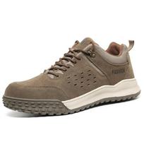 Labor Insurance Shoes Men's Ultra-light Anti-smashing and Anti-piercing Thick-soled Soft-soled Steel Baotou Work Shoes 37