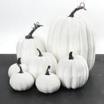 7Pcs Artificial Pumpkins Decoration Home With Large Foam Pumpkins For Harvest Pumpkins Ornament DIY Halloween Craft balta