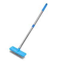 Stainless Cleaning Cleaner Brush Pebble Cleaning Steel Outdoor Scrubbing Brush 80 cm A