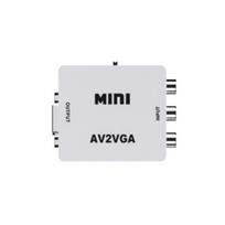 1080P 3RCA to VGA with 3.5mm Sound Video Conversor Sound to PC Converter Video Converter Transmission for Projector