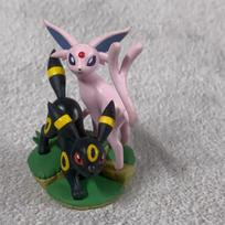 Originalūs Pokemon Animaciniai Veikėjai Monstrai Umbreon Espeon Žavingi Modeliai Žaislai Kolekcionuojami Stalo Papuošalai Vaikų Dovanos gray