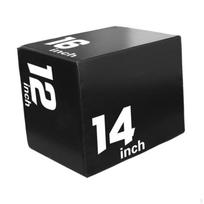 Soft Plyo Box Multifunctional Non-Slip Jumping Made of PVC for Strength Building Coordination Style C