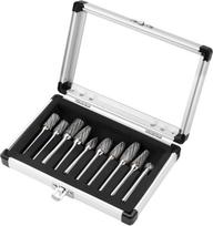 Kotinių metalo frezų / dildžių rinkinys 6 mm, 10 vnt. KD3580