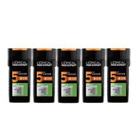 Loreal Paris Men's new deep anti-dandruff shampoo, oil control, soothing and cleansing Oak Charcoal Purifying Shampoo-200ml5 without original box ruda