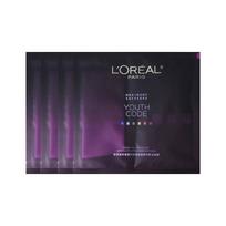 Loreal Paris New version of black , newly upgraded Mask, light Youth Code Intensive Muscle Energy Essence Fresh Injection Mask-4 pieces without box juoda