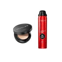 Loreal Paris Black Fatty Mugler Combination Makeup Set - Two-piece set 200 Black Fatty Air Cushion Mugler Limited Edition 14g  Hengfang Yicai Lasting juoda