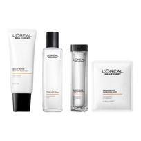 Loreal Paris Men's , hydrating and moisturizing of four Oil Control Niacinamide Skin Care Set-Four Piece Set ruda