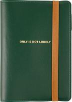 Hobonichi Techo Originalinis planuoklio viršelis TIK NE VIENAS (A6) (Smaragdo žalia) žalia