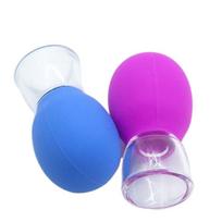 Cupping Cup Facial Massage Cup Skin Lifting Face Massager Face Skin Scraping Massage Jar  Body 1PC Random Color