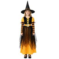 Women's Halloween Witch Costume Dress for Party Cosplay and Performance L šafranas