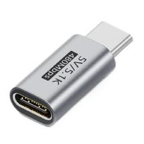 USB C Male to USB C Female Adapters 5.1K Resistors Solution For Low Wattage Device Charging 1
