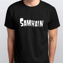 SAMHAIN TSHIRT sizes S M L XL XXL colours Black White S